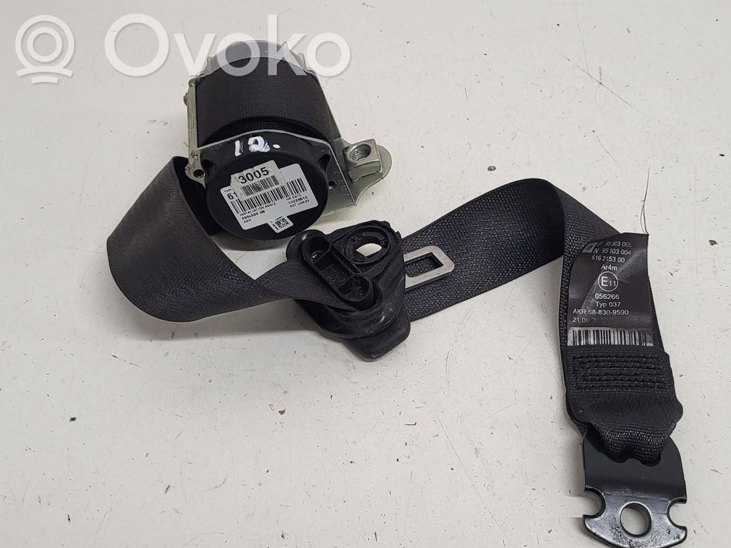 Chevrolet Aveo Cinturón trasero 