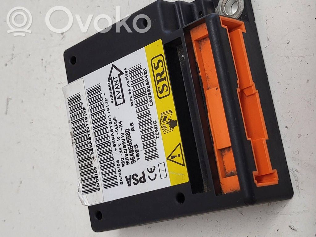 Airbag control unit/module   9648665580,5EKABY2011917P,L6V3E28A422