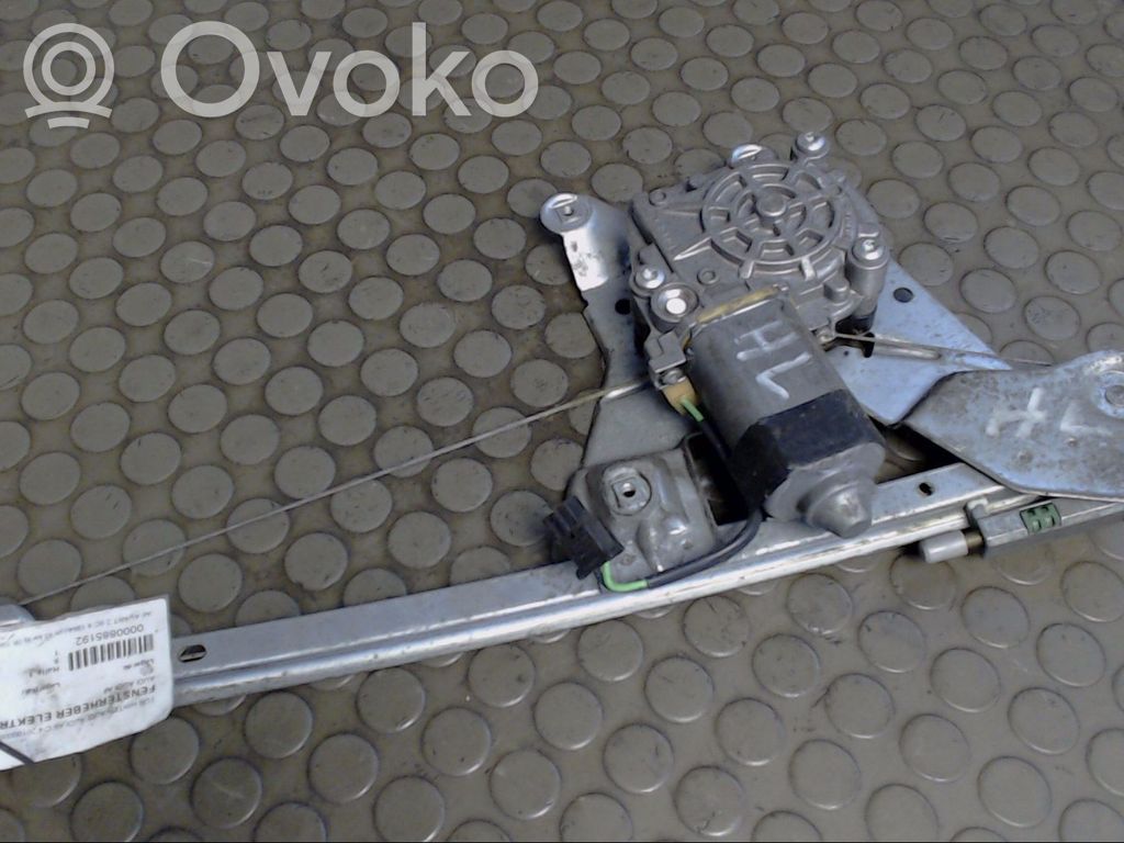 Audi A6 S6 C4 4A Meccanismo di sollevamento del finestrino posteriore senza motorino 