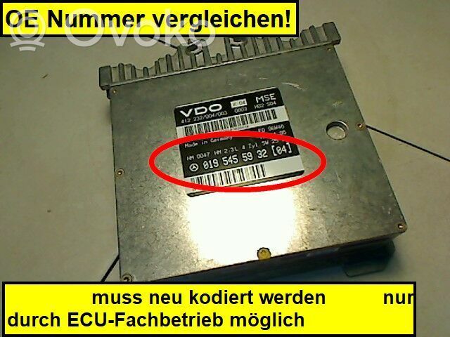 Mercedes-Benz E W210 Engine control unit/module 