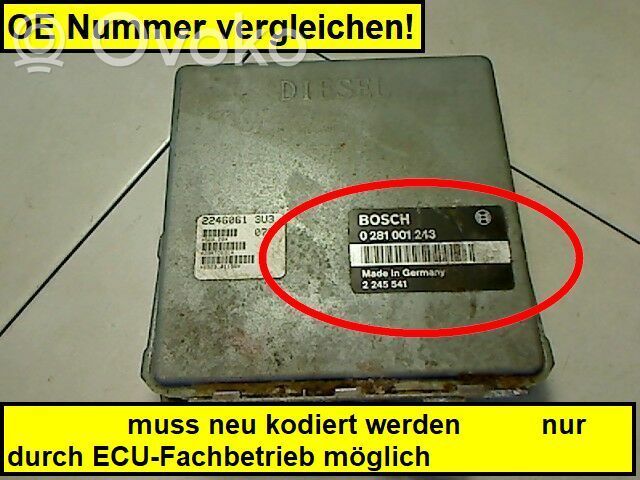 BMW 3 E36 Engine control unit/module 