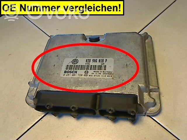 Volkswagen PASSAT B5 Centralina/modulo del motore