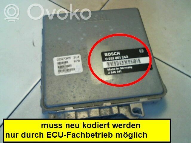 BMW 3 E36 Engine control unit/module 