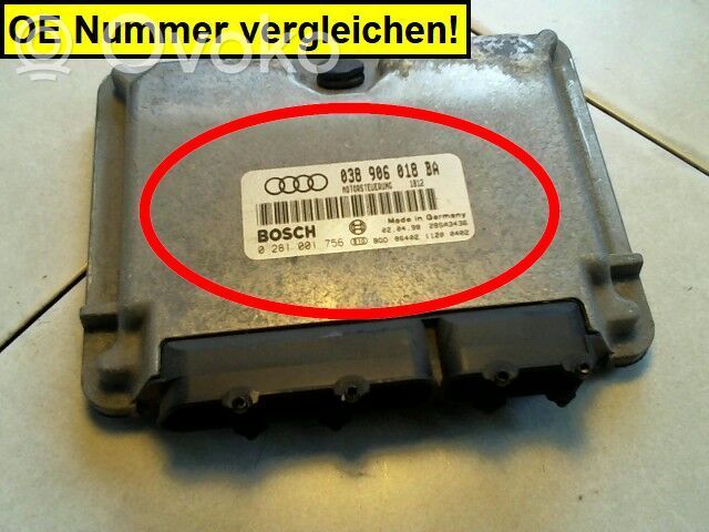Audi A3 S3 8L Engine control unit/module 
