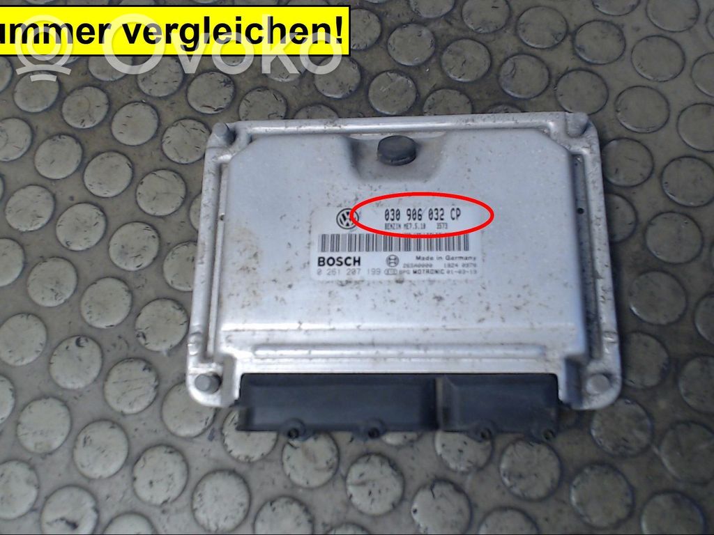 Volkswagen Lupo Centralina/modulo del motore 