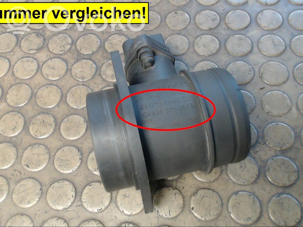 Luftmassenmesser Luftmengenmesser   038906461B,0000,0281002531