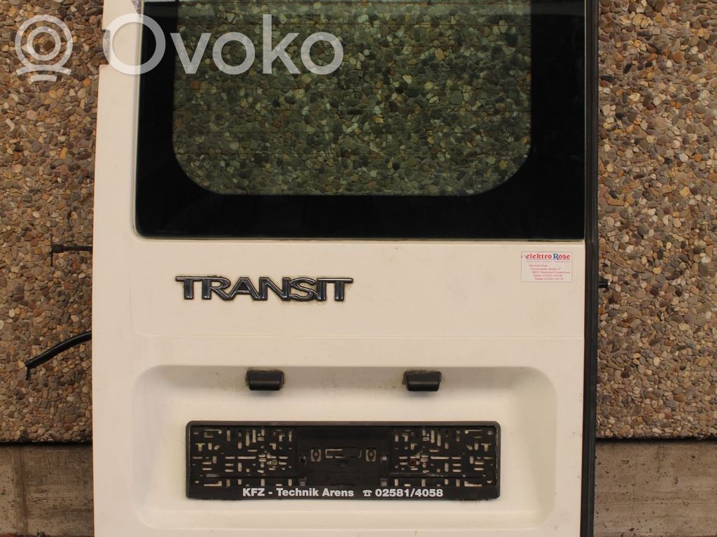 Ford Transit Pickup box rear panel tailgate 