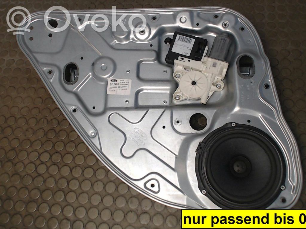 Ford Focus C-MAX Mechanizm podnoszenia szyby tylnej bez silnika 