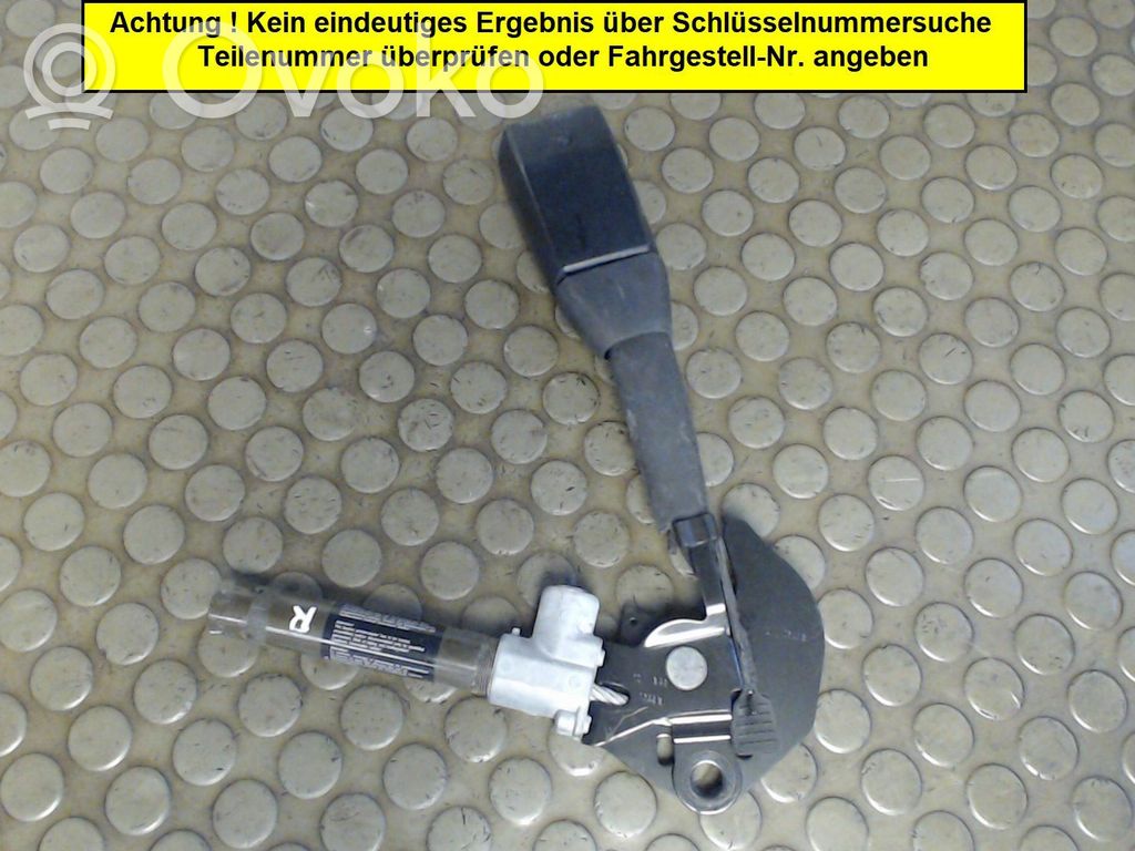 BMW 5 E39 Fibbia della cintura di sicurezza anteriore