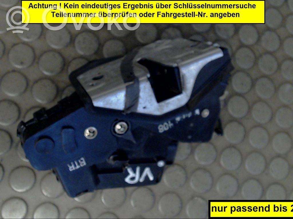 BMW 3 E46 Front door lock 