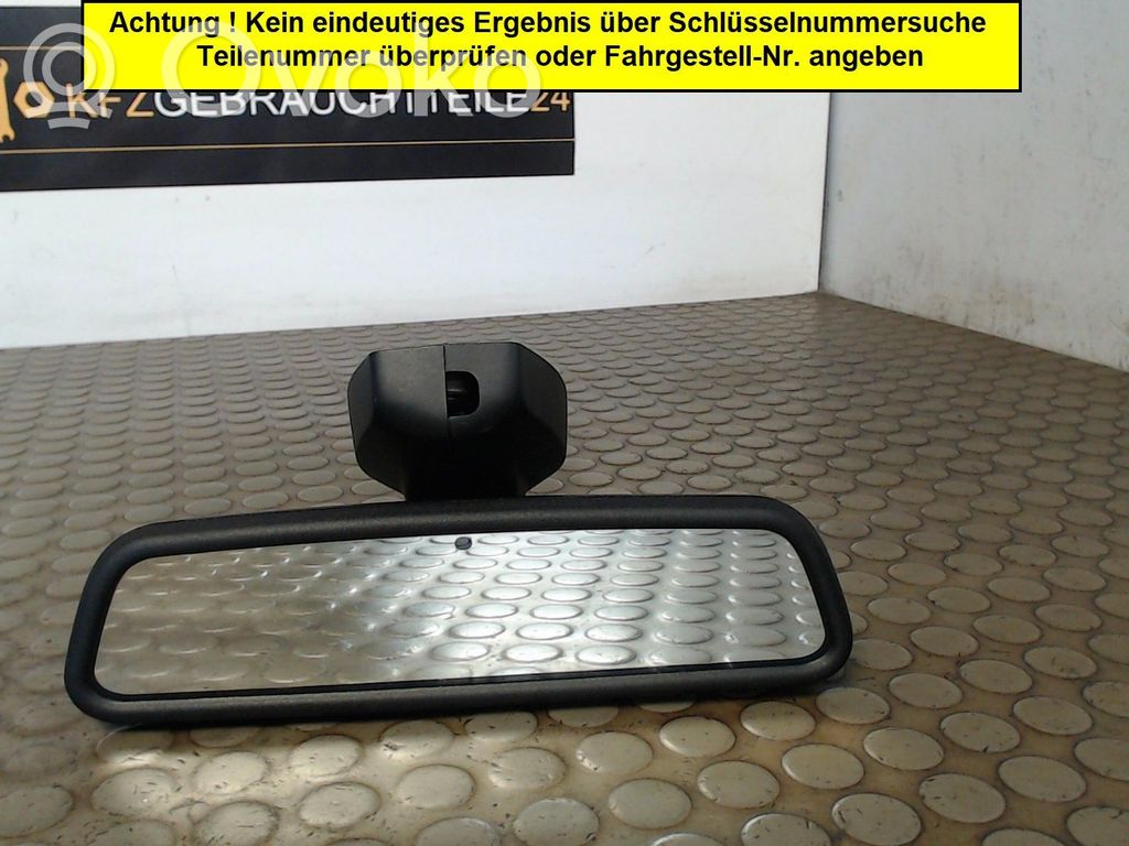 BMW 5 E60 E61 Rear view mirror (interior) 