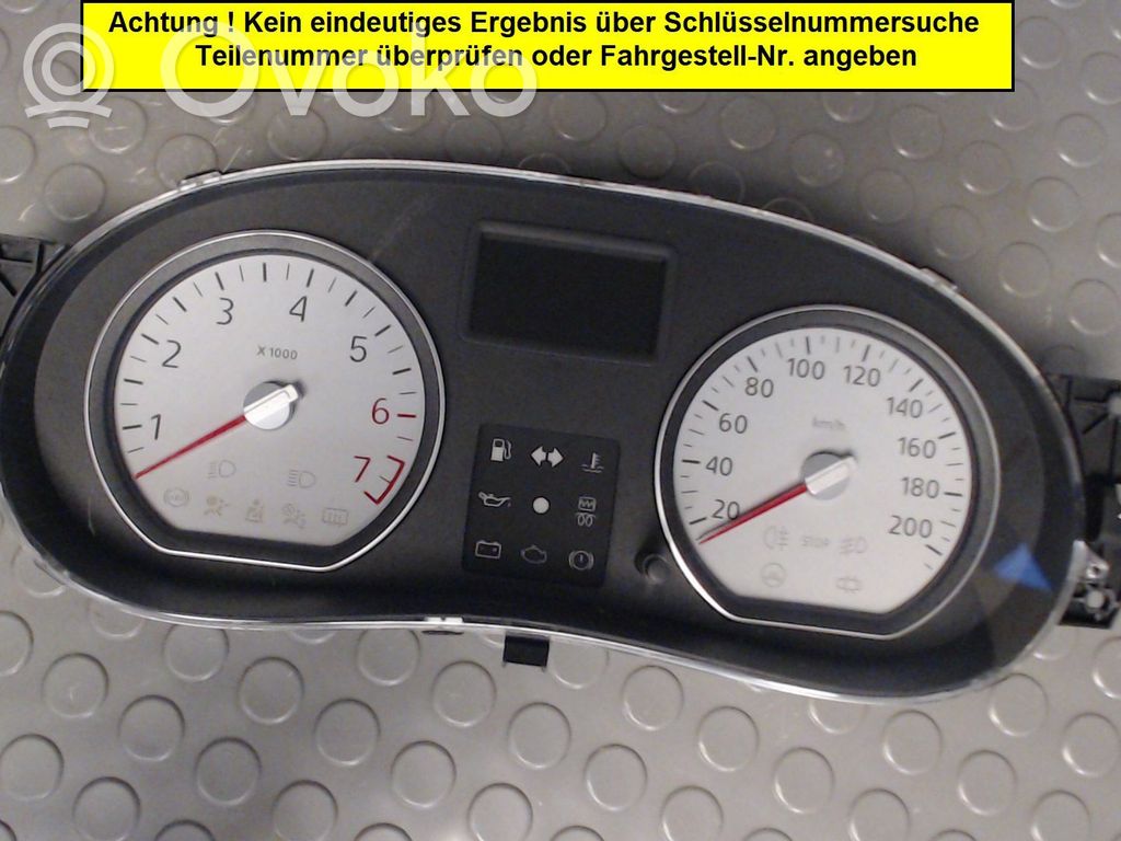 Dacia Sandero Cornice cruscotto 