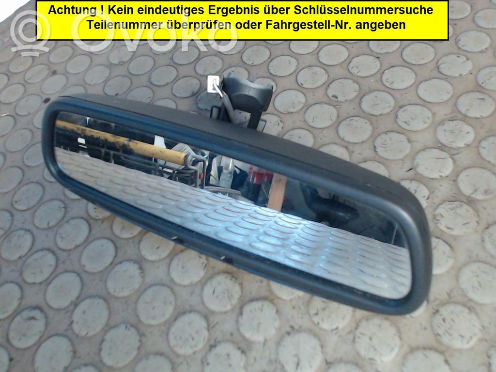 Ford Mondeo MK IV Rear view mirror (interior) 