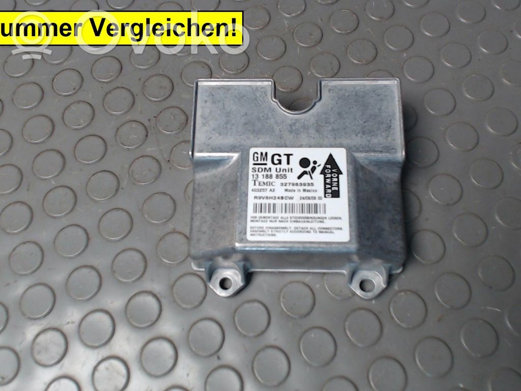 Opel Astra H Airbag control unit/module 