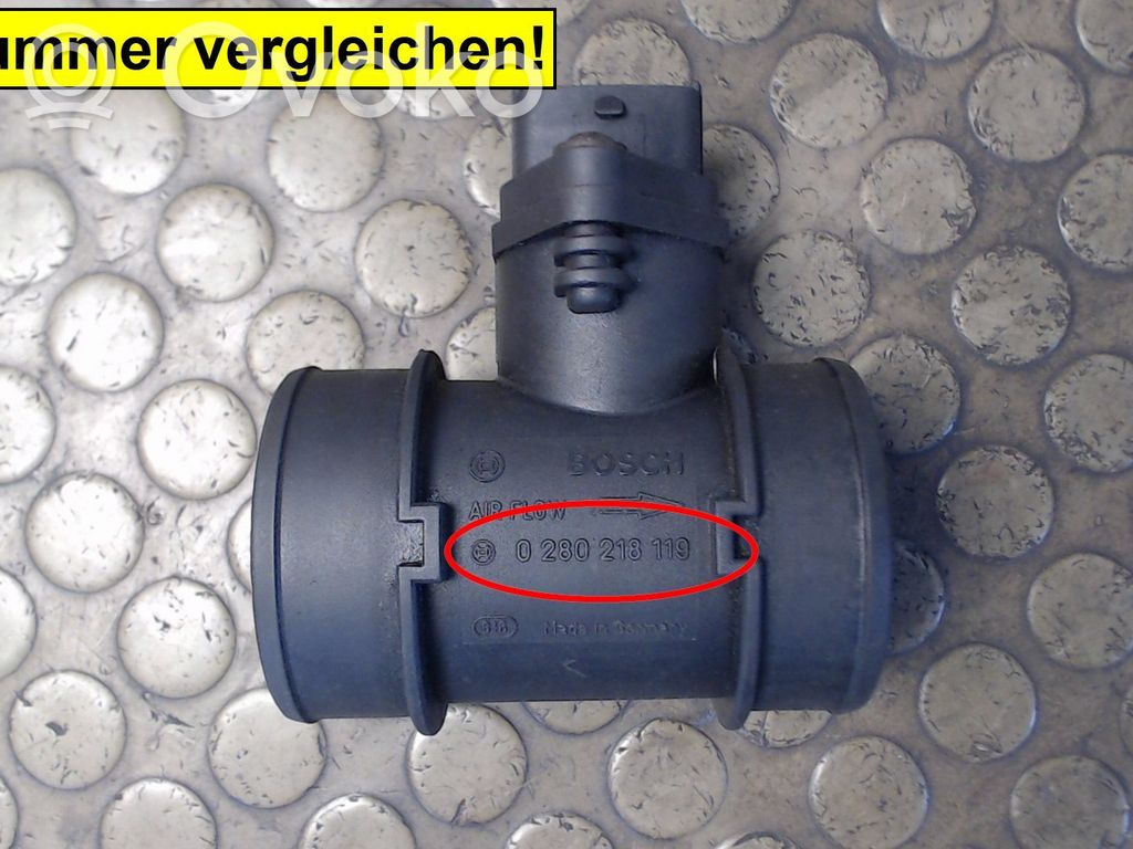 Opel Meriva A Debitmetru aer 