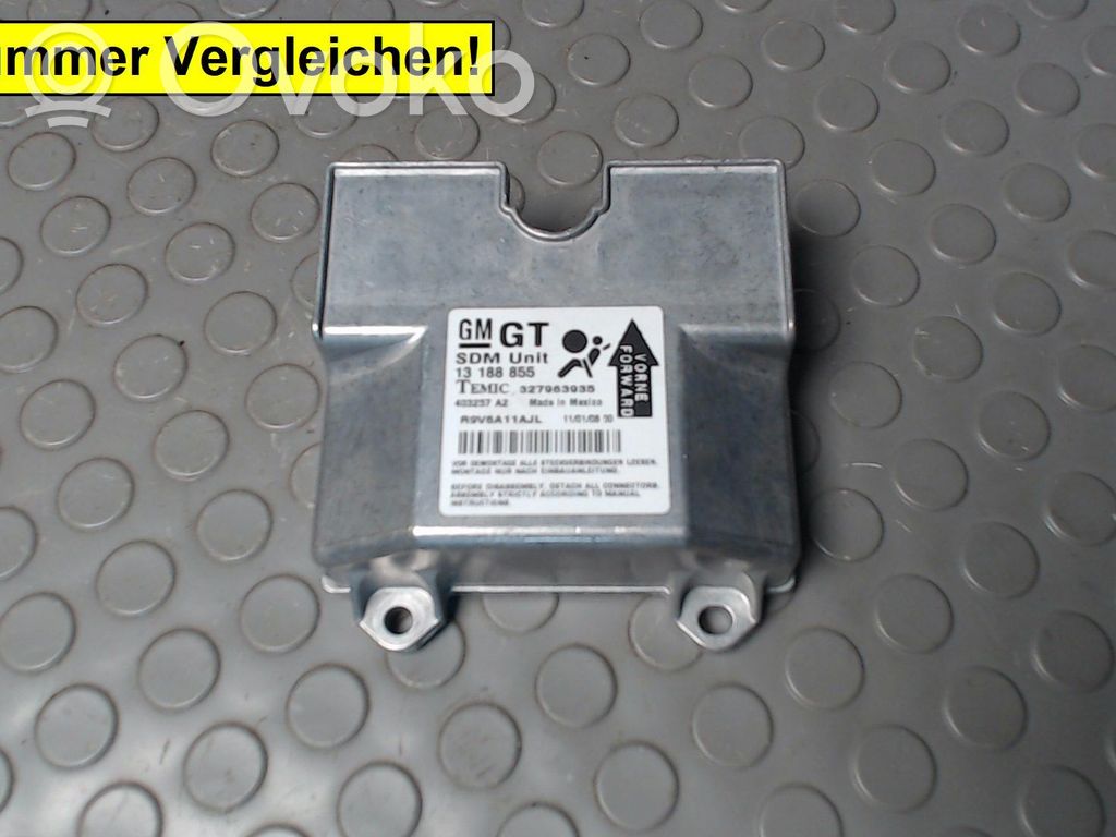 Opel Astra H Airbag control unit/module 