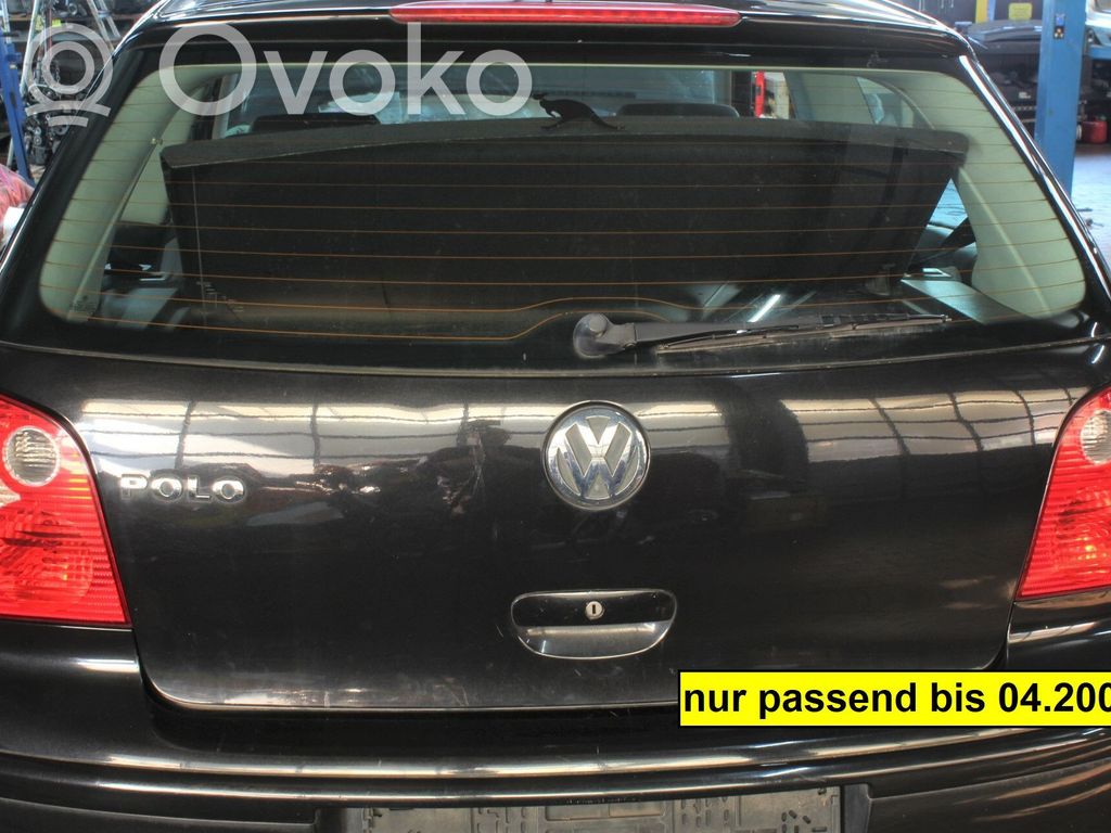 Volkswagen Polo IV 9N3 Portellone posteriore furgone