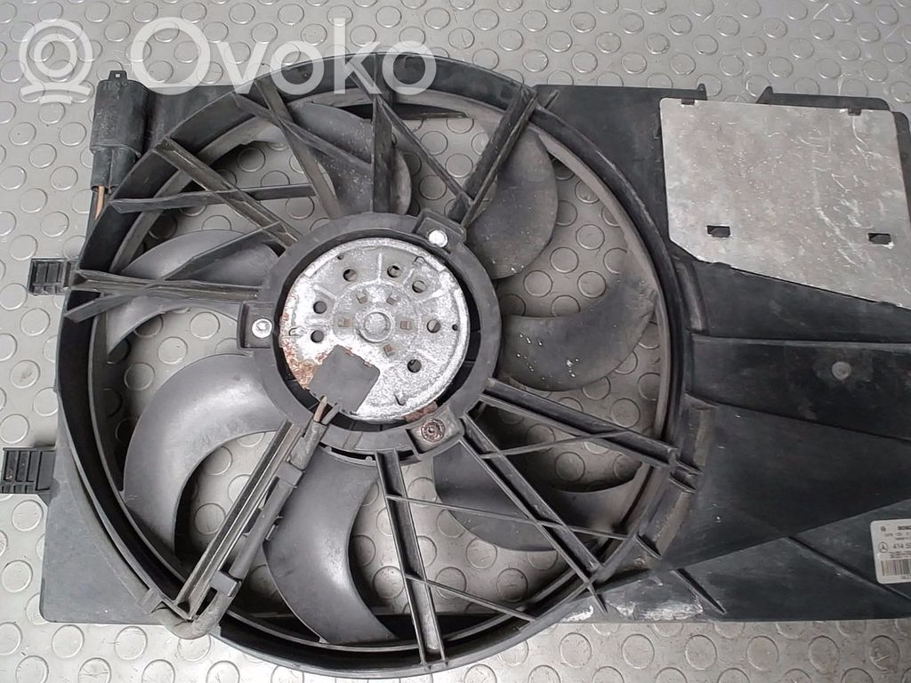 Mercedes-Benz Vaneo W414 Motor aerotermă/rezistor ventilator