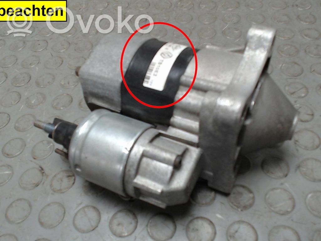 Motor de arranque   7711497547,8200266777E,NICHTZUTREFFEND