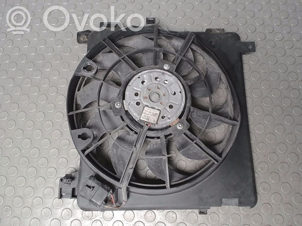 Opel Zafira B Ventilatore di raffreddamento elettrico del radiatore