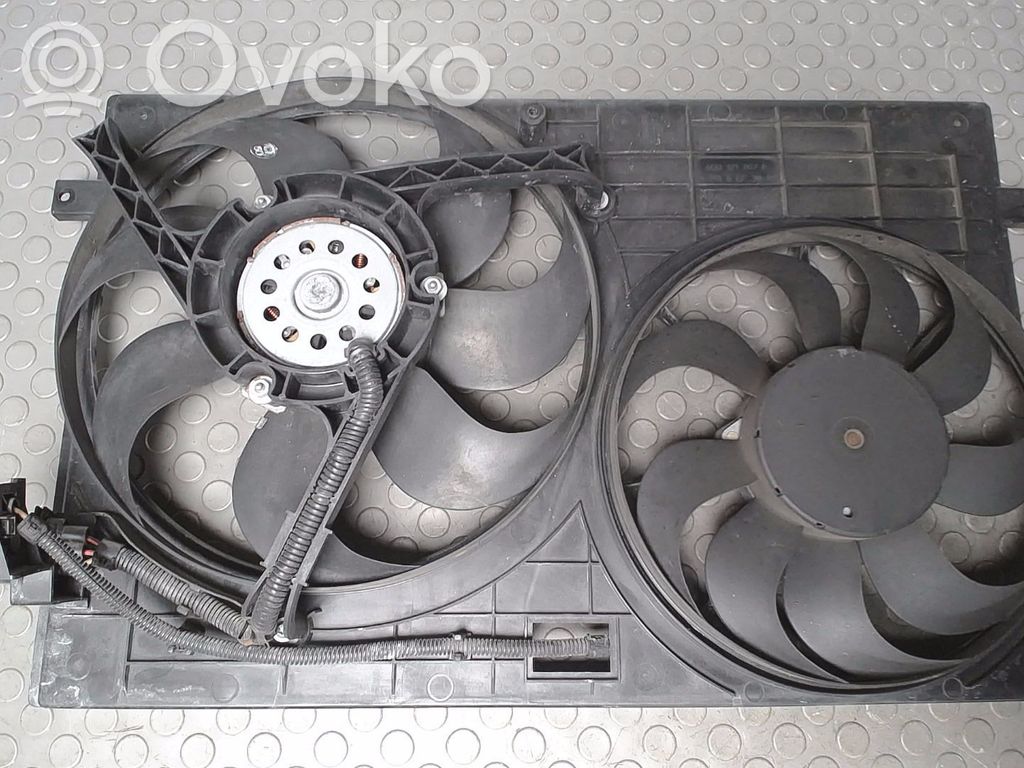 Volkswagen Polo IV 9N3 Ventilatore di raffreddamento elettrico del radiatore