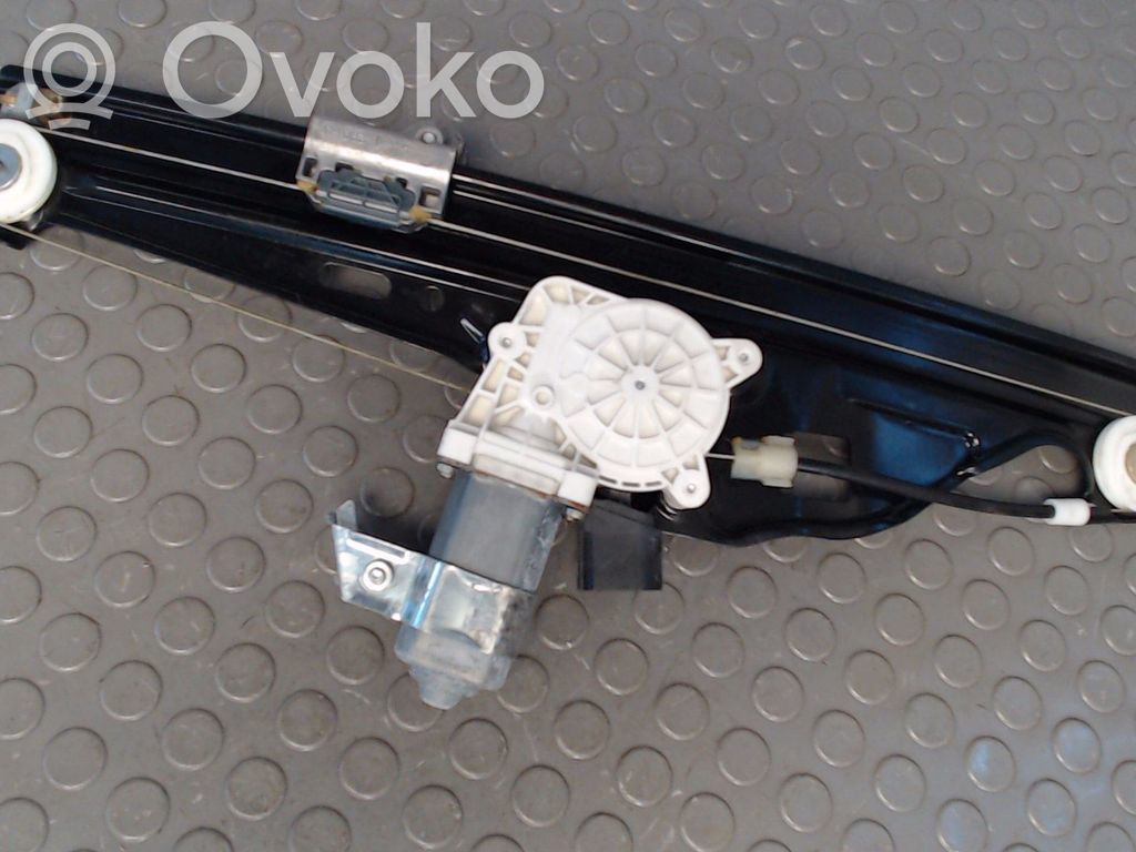 BMW 5 E60 E61 Meccanismo di sollevamento del finestrino posteriore senza motorino 