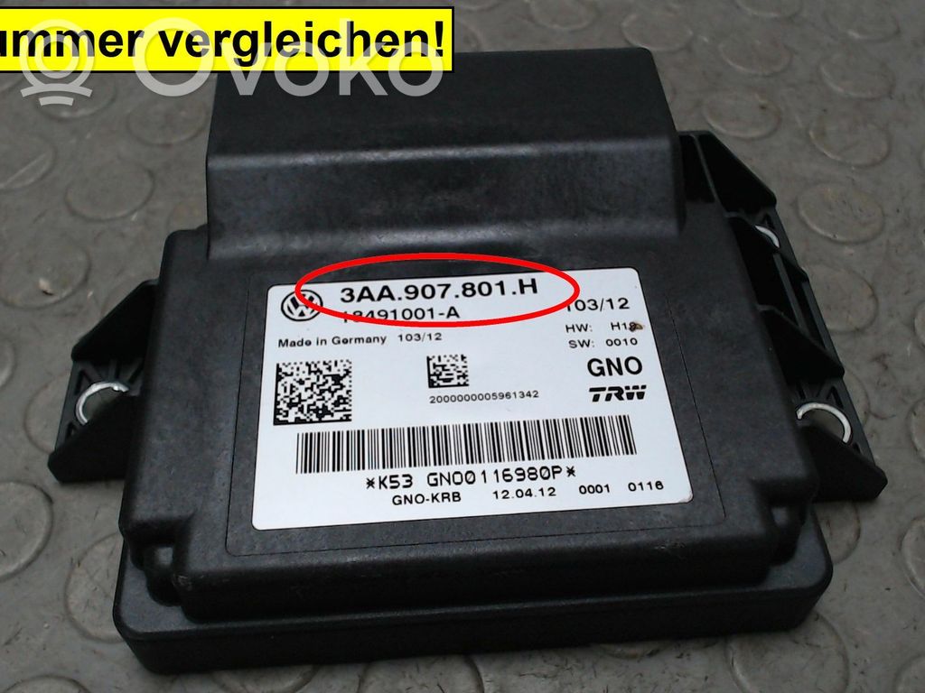 Volkswagen Tiguan Centralina/modulo regolatore della velocità