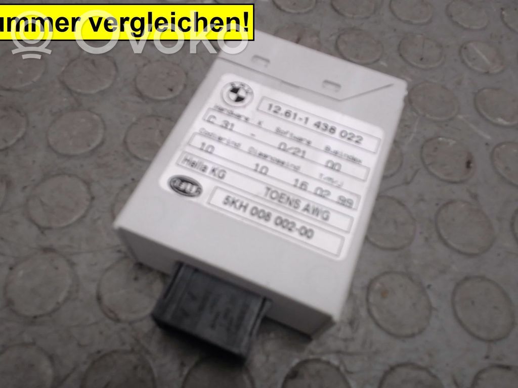 Cruise control unit/module   12611438022,NICHTZUTREFFEND