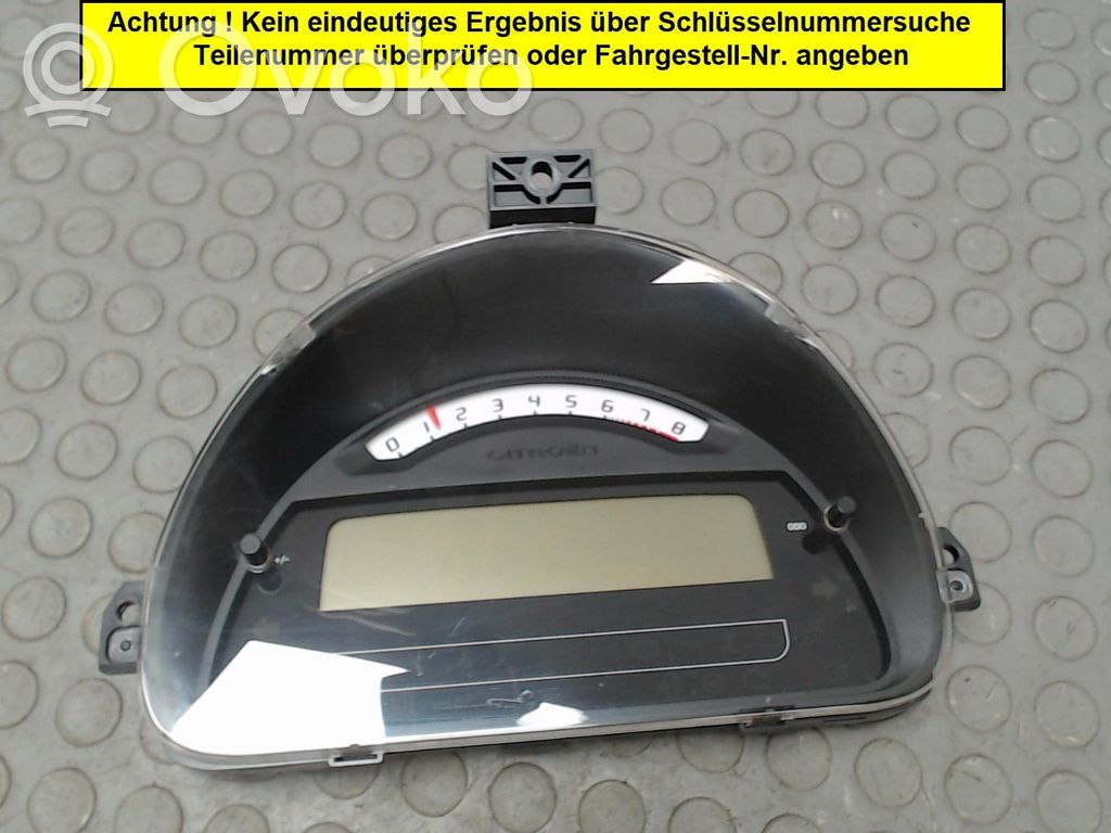 Citroen C2 Moldura del panel 