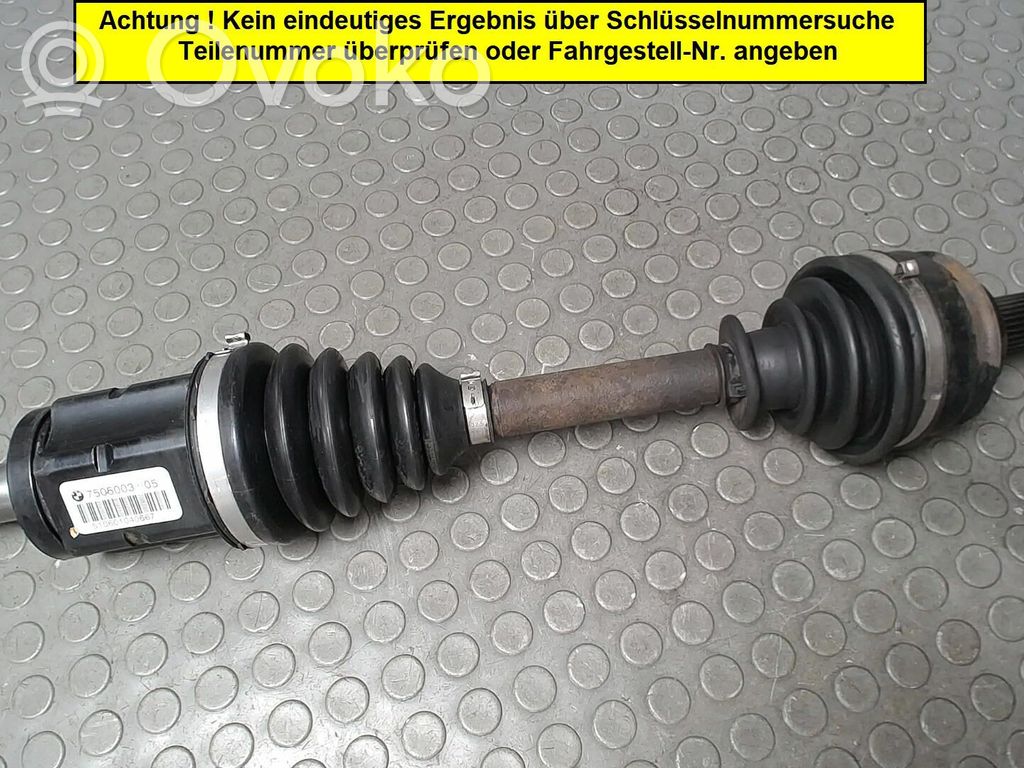 BMW X5 E53 Priekinis pusašis 
