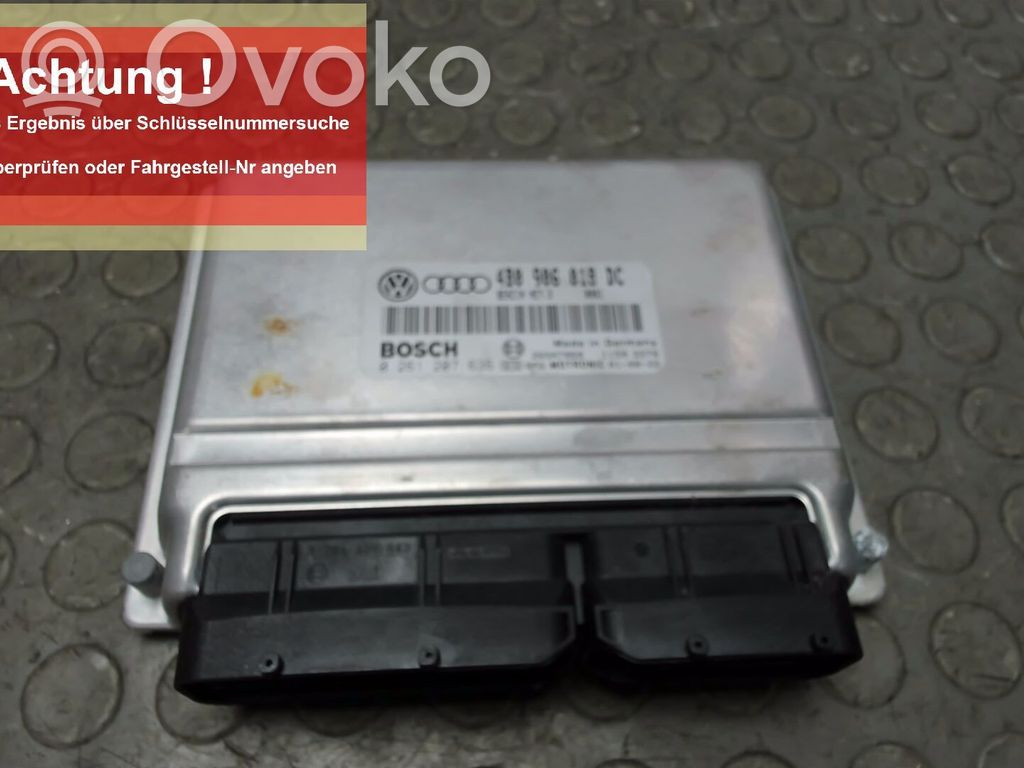 Engine control unit/module   4B0906018DC,4B0997018NX