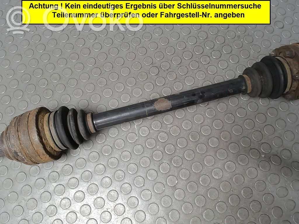 Eje de transmisión trasero   33207500917,NICHTZUTREFFEND