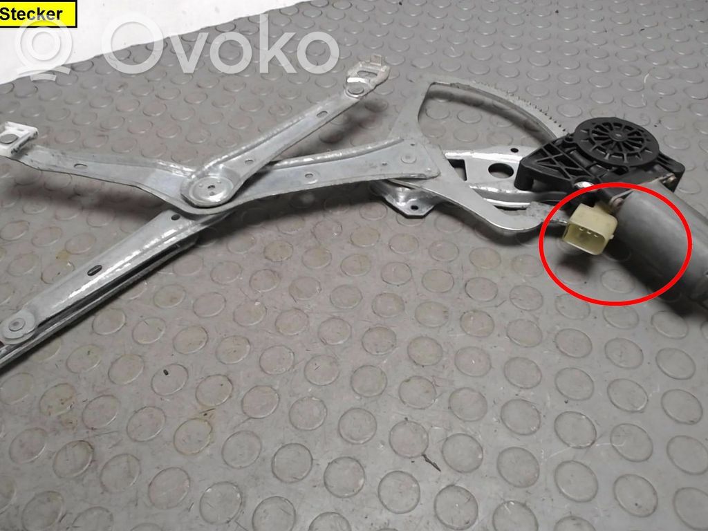 Mercedes-Benz C W202 Fensterhebermechanismus ohne Motor Tür vorne 