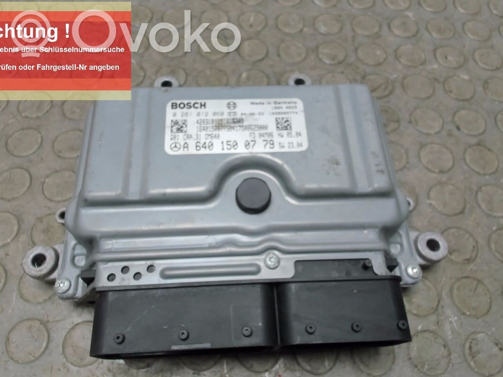 Mercedes-Benz A W169 Engine control unit/module
