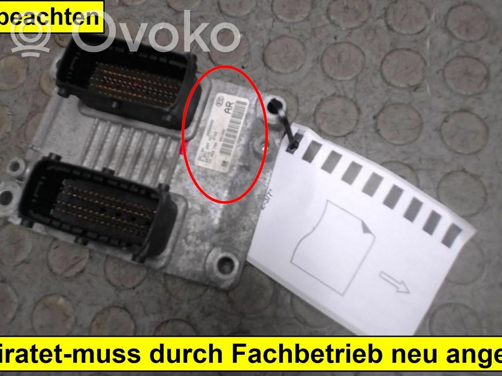 Opel Corsa C Engine control unit/module 