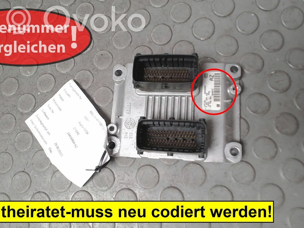 Opel Agila A Engine control unit/module 