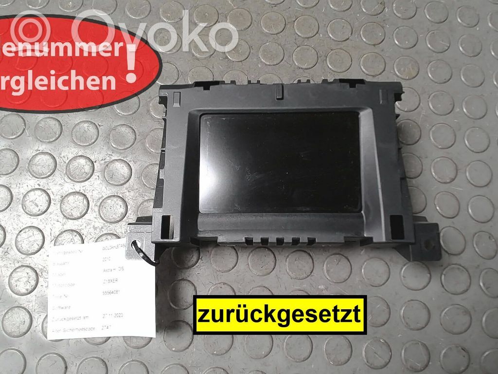 Opel Astra H Monitor/display/piccolo schermo 