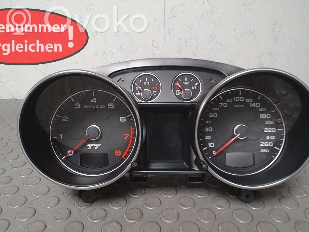 Audi TT TTS Mk2 Verkleidung des Armaturenbretts 