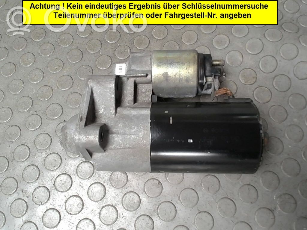 Volvo S40, V40 Starteris 