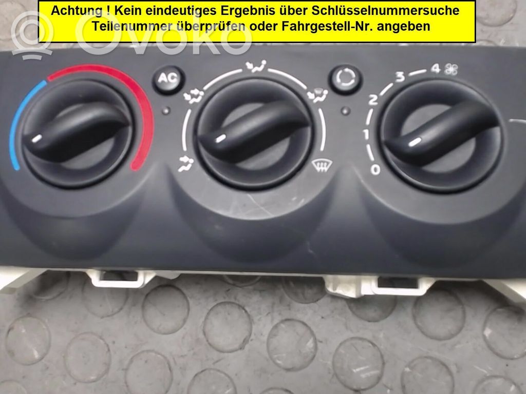 Renault Clio II Climate control unit 