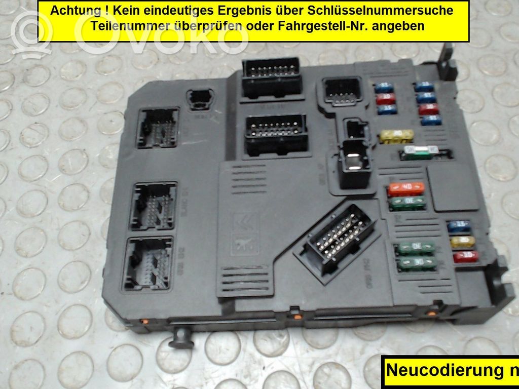Citroen C3 Fuse box set 