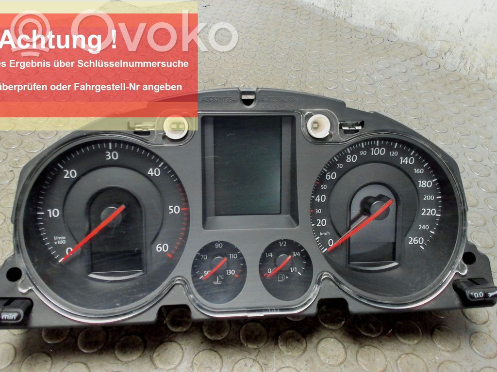 Volkswagen PASSAT B6 Moldura del panel 