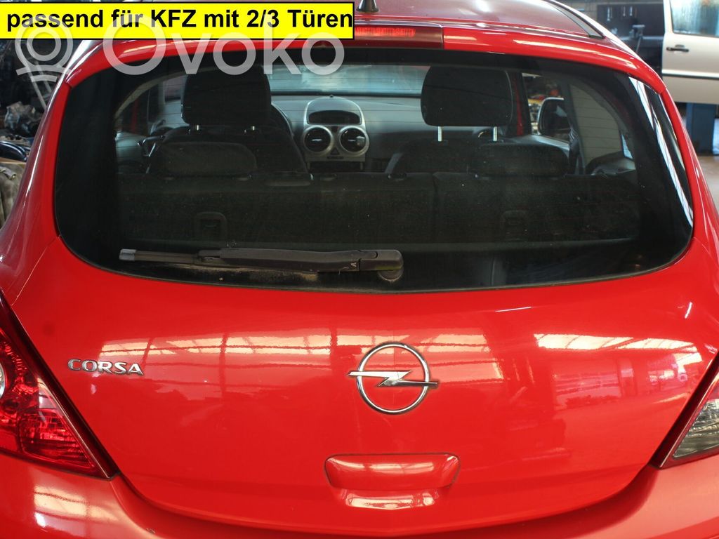 Opel Corsa D Puerta trasera de camión 