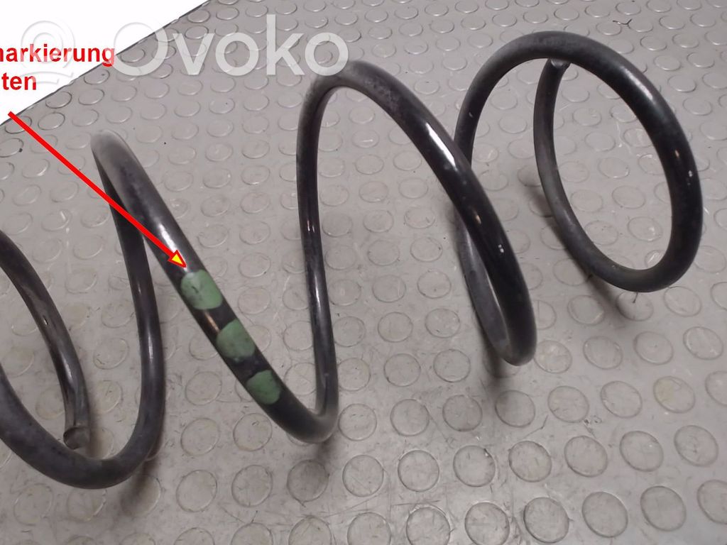 Front coil spring