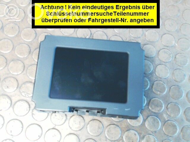 Opel Omega B1 Screen/display/small screen 
