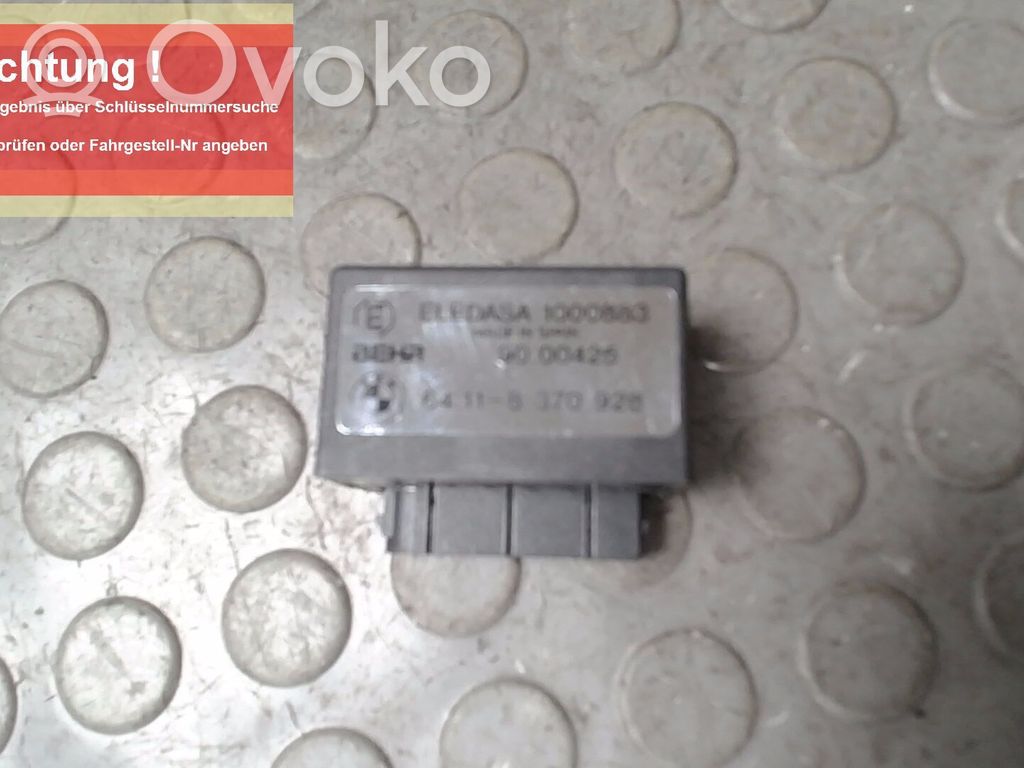 BMW 3 E36 Air conditioning/heating control unit 