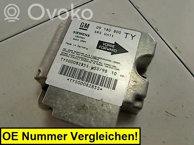 Opel Vectra B Airbag control unit/module 