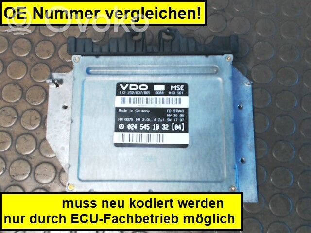 Mercedes-Benz E W210 Engine control unit/module 