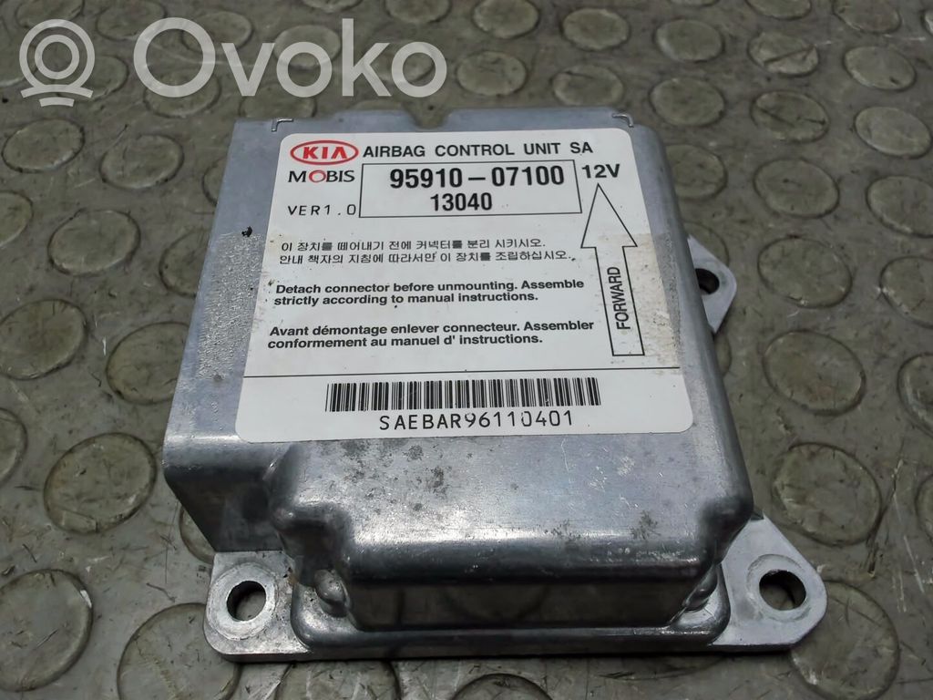 KIA Picanto Airbag control unit/module 