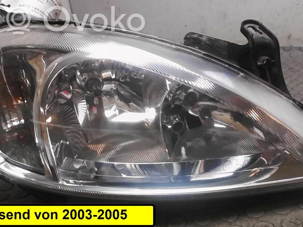 Opel Corsa C Headlight/headlamp 